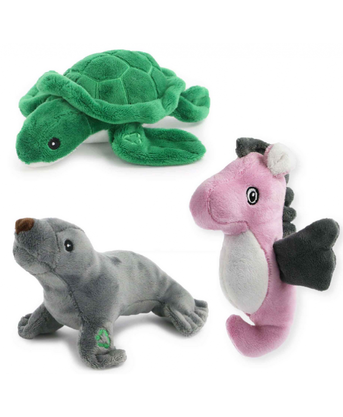 Made From Mini Turtle, Seal And Seahorse